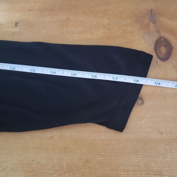 Fresh FX Small NWT Black Grey Velvet Long Sleeve Tunic Top - Picture 9 of 11